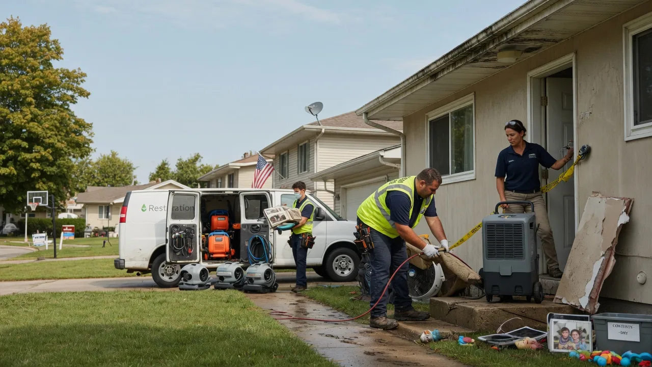 Water Damage Restoration in South Boston, VA near me